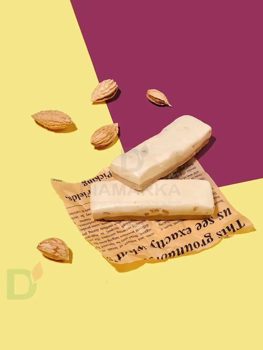 Батончик протеиновый FitnesShock Карамельный мусс с миндалем 40гр. в Хабаровске