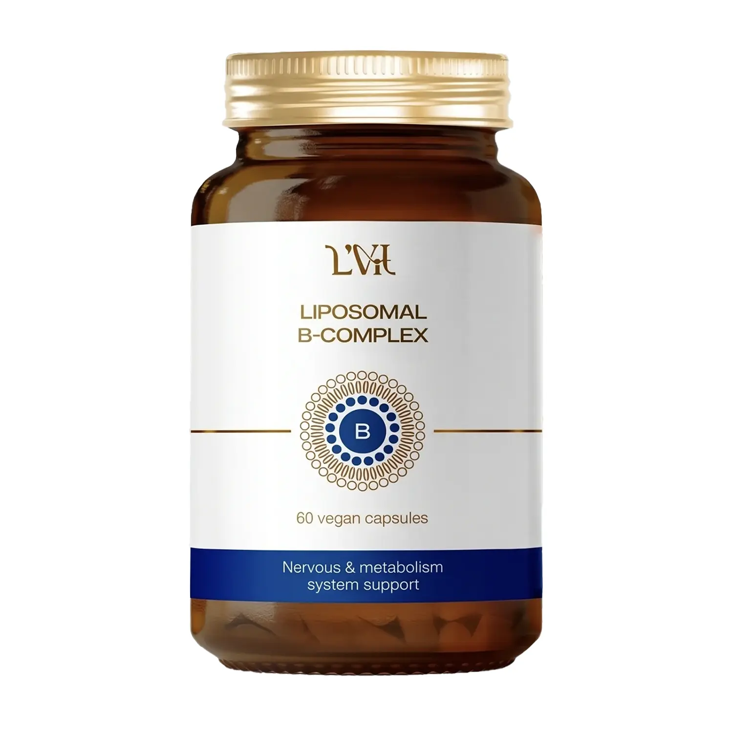 Витамины L'Vit Liposomal Vitamin B complex, 60 капс