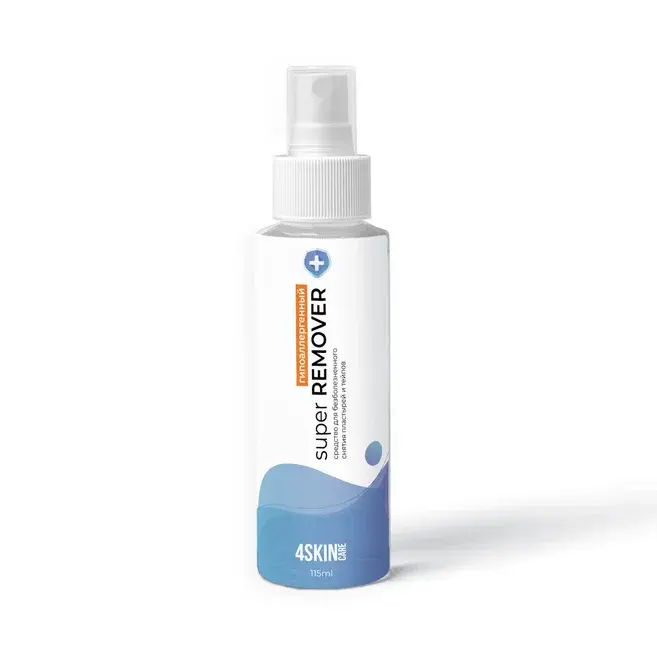 Ремувер 4SKINcare гипоалергенный Без отдушки, 115 мл