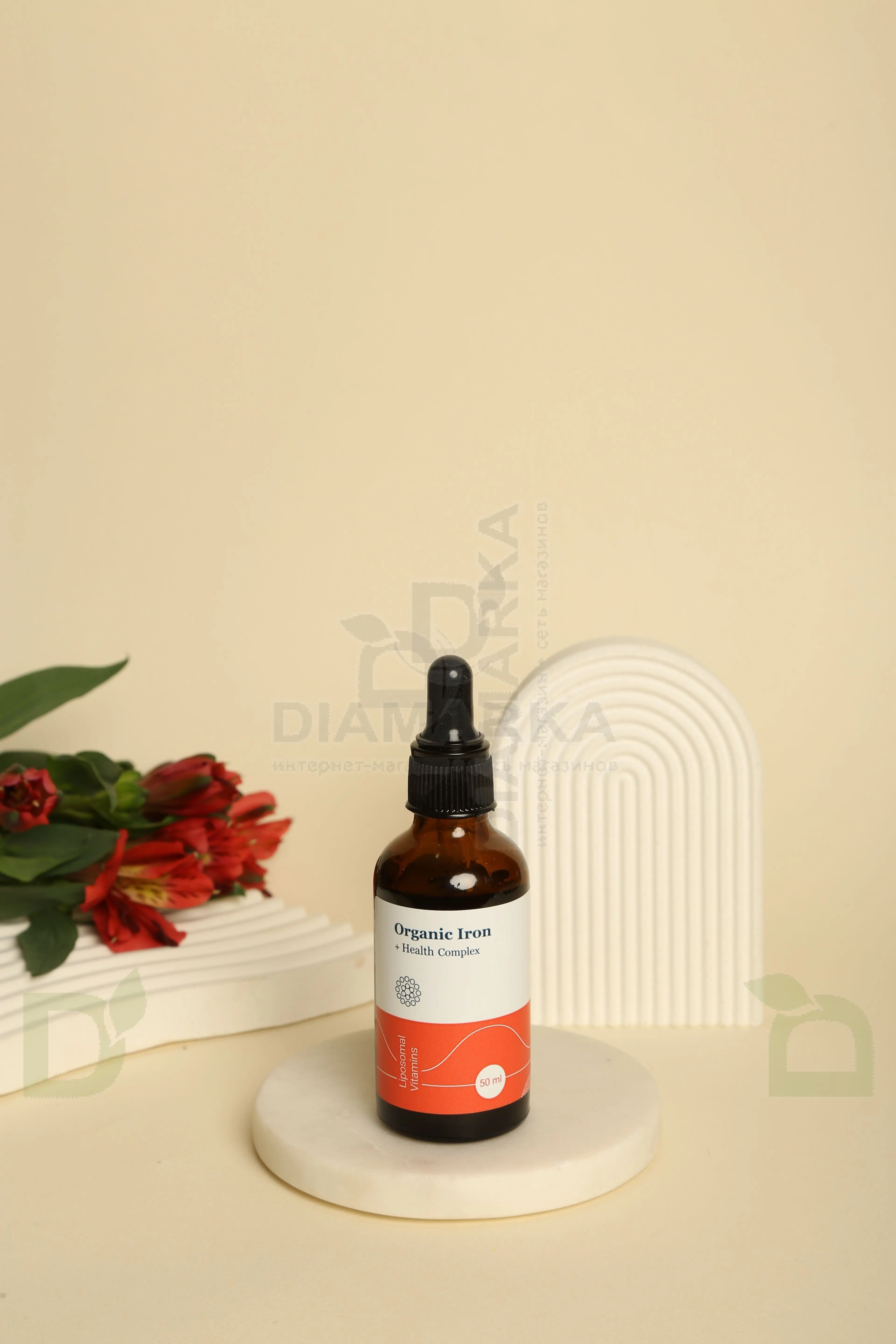 Витамины Liposomal Vitamins ORGANIC IRON 50мл флакон в Хабаровске