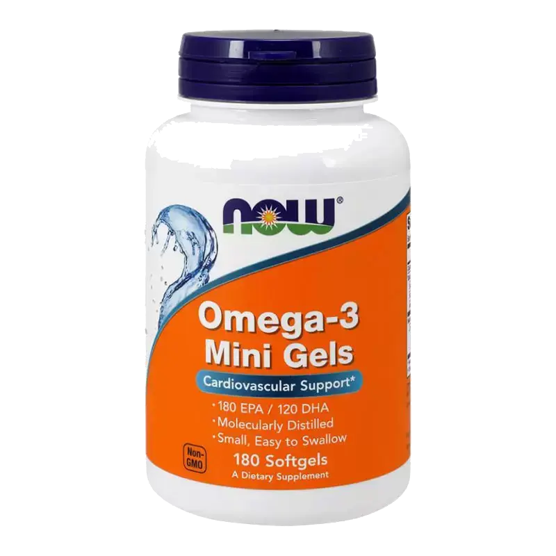 Витамины NOW Омега-3, дополнительный источник ПНЖК, 180EPA/120DHA, 180 шт в Хабаровске