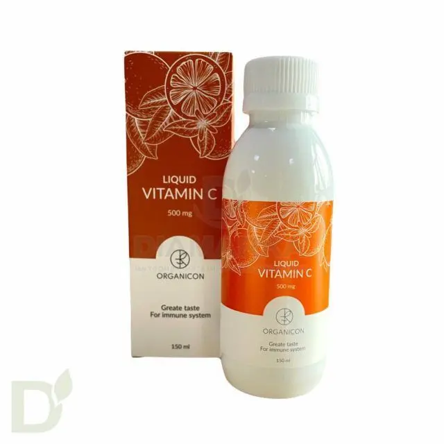 Витамины Liquid ORGANICON Vitamin C 500 мг, 150мл в Хабаровске
