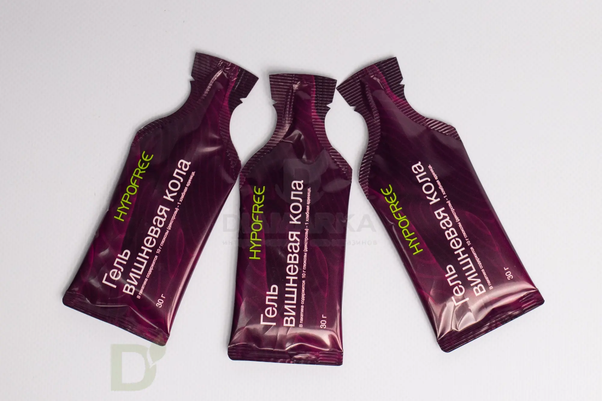Гель HYPOFREE DIAMARKA 1ХЕ Вишневая Кола, мягкая упаковка, 10 саше по 30мл в Хабаровске