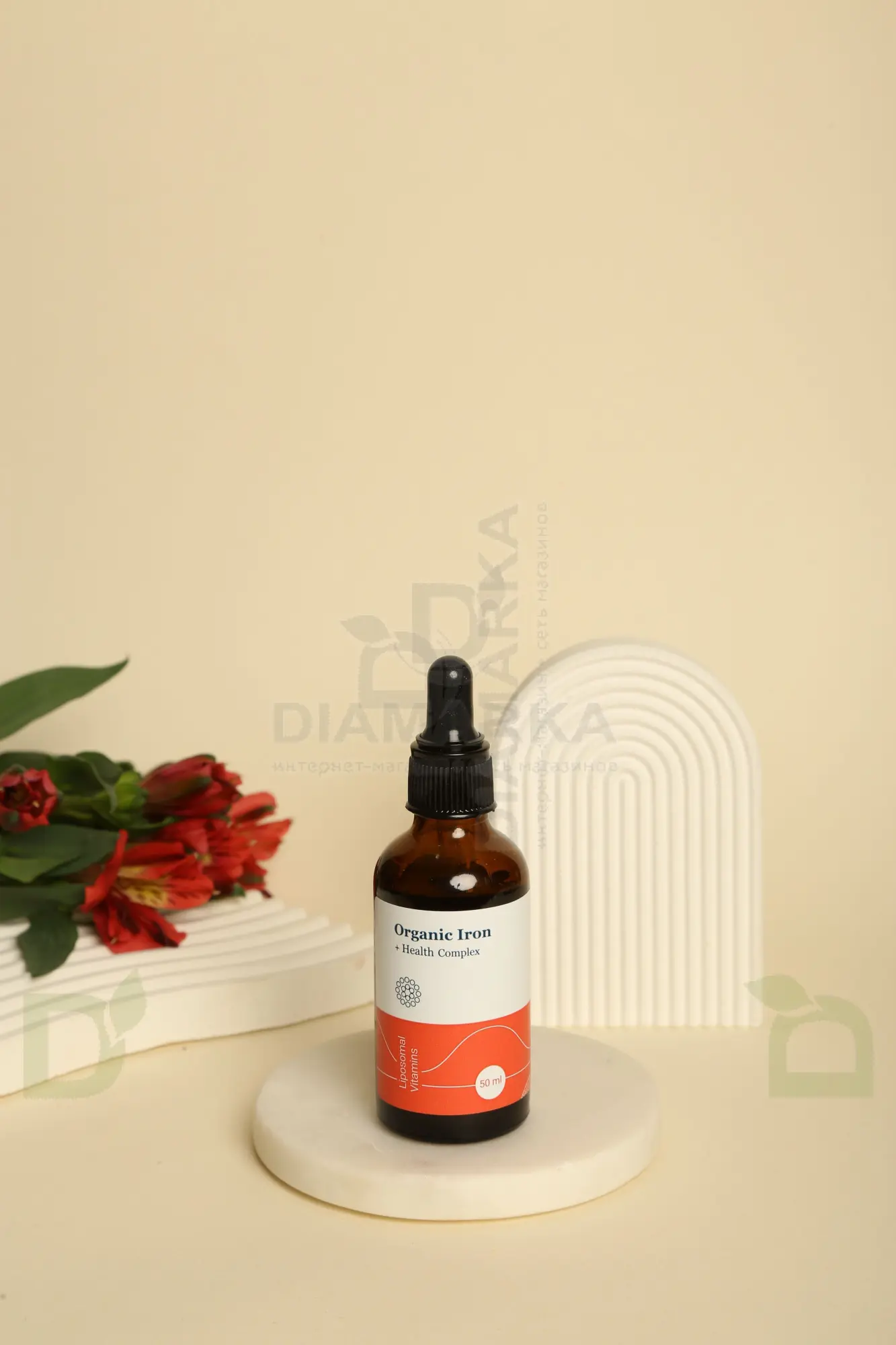 Витамины Liposomal Vitamins ORGANIC IRON 50мл флакон в Хабаровске