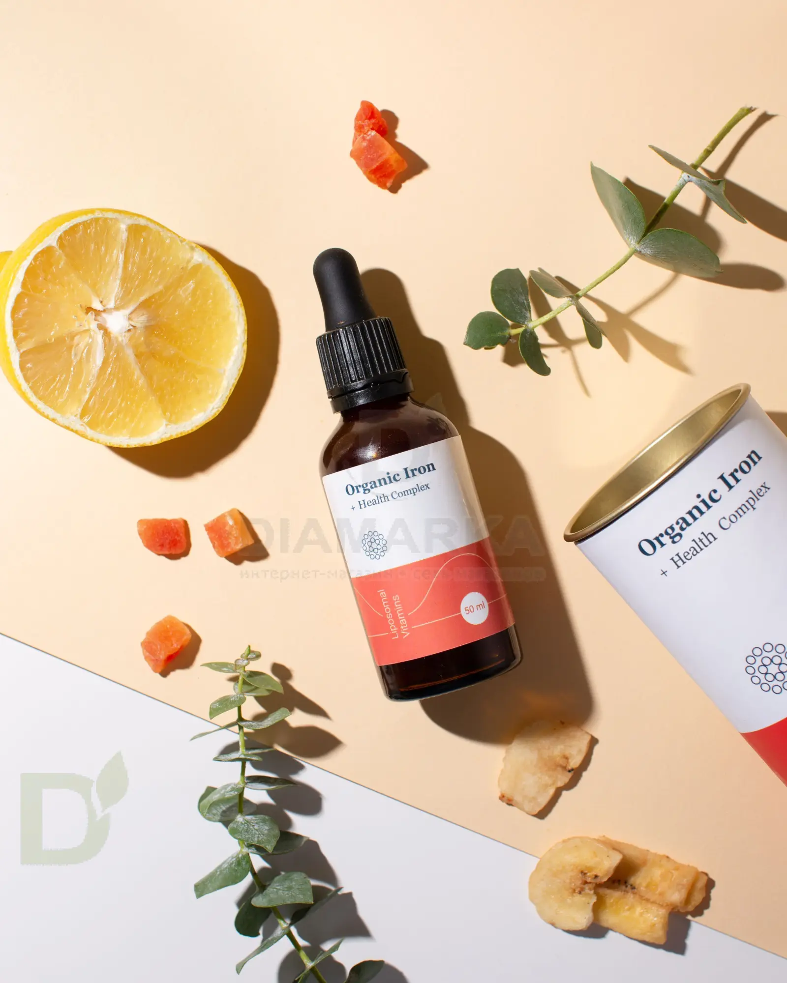 Витамины Liposomal Vitamins ORGANIC IRON 50мл флакон в Хабаровске
