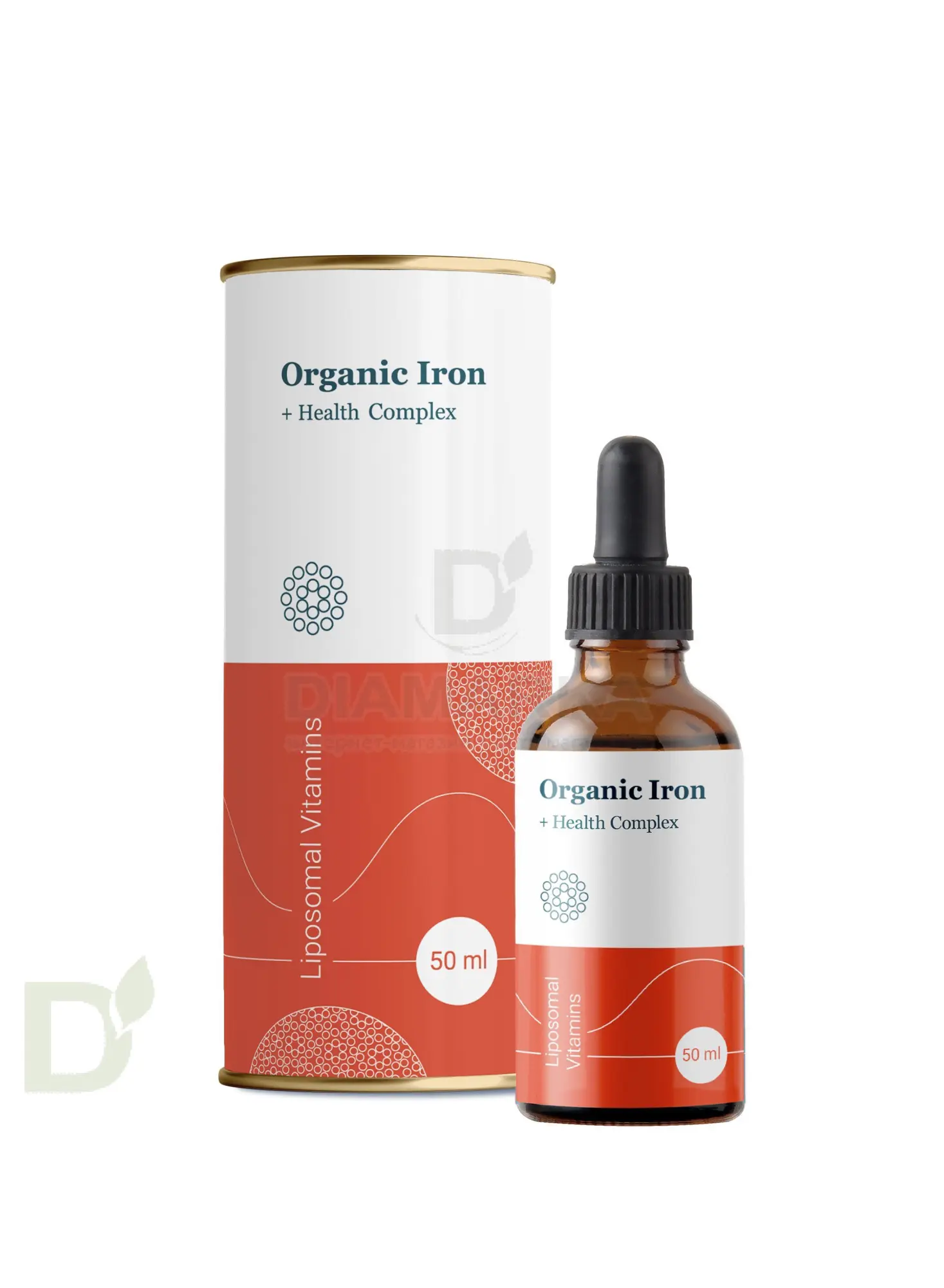 Витамины Liposomal Vitamins ORGANIC IRON 50мл флакон в Хабаровске