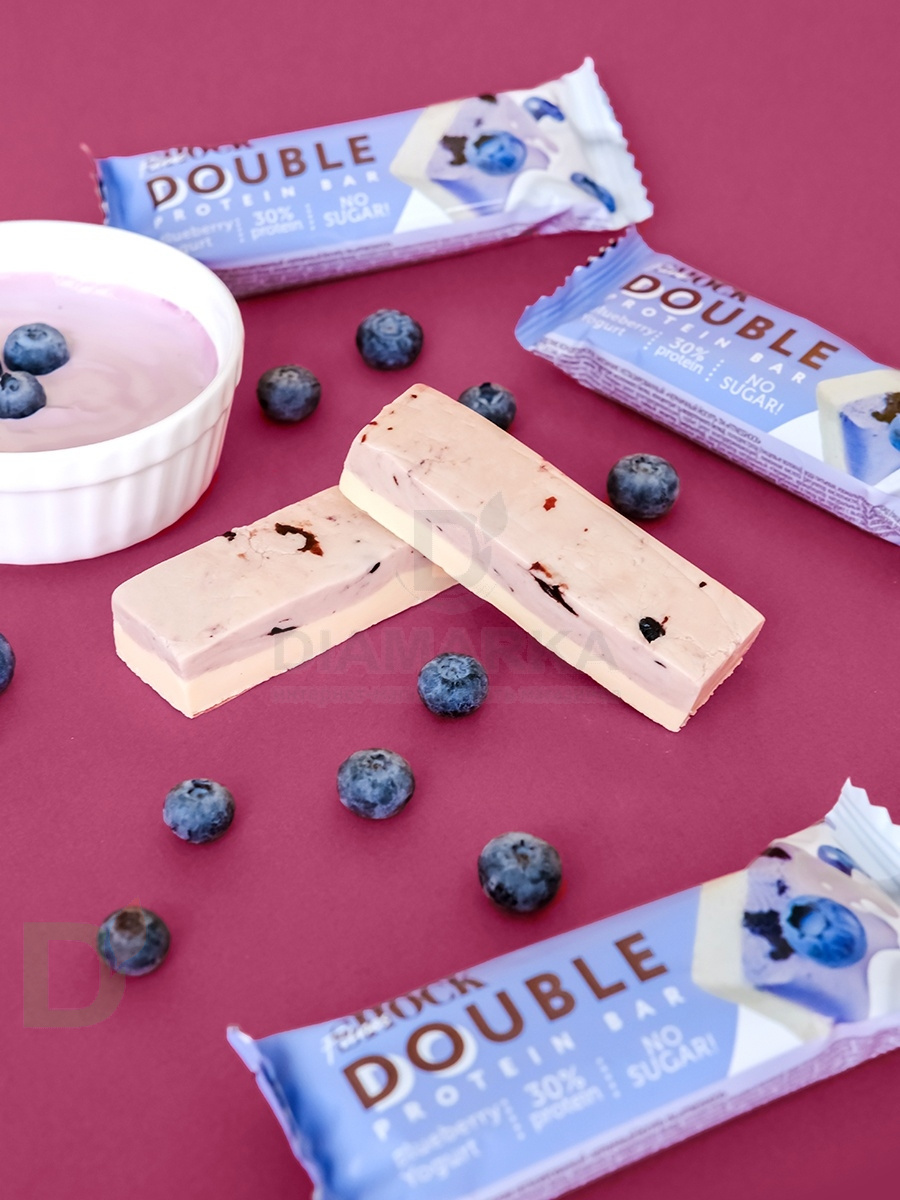 Батончик протеиновый FitnesShock Черничный йогурт 40гр. в Хабаровске