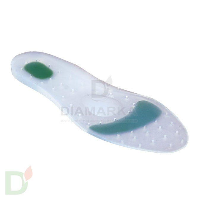 Стельки ортопедические из силикона, модель 336, р-ры 39-47