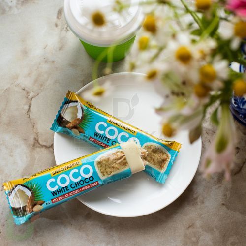 Батончик Snaq Fabriq глазированный Кокосово-миндальный десерт 40гр* в Хабаровске