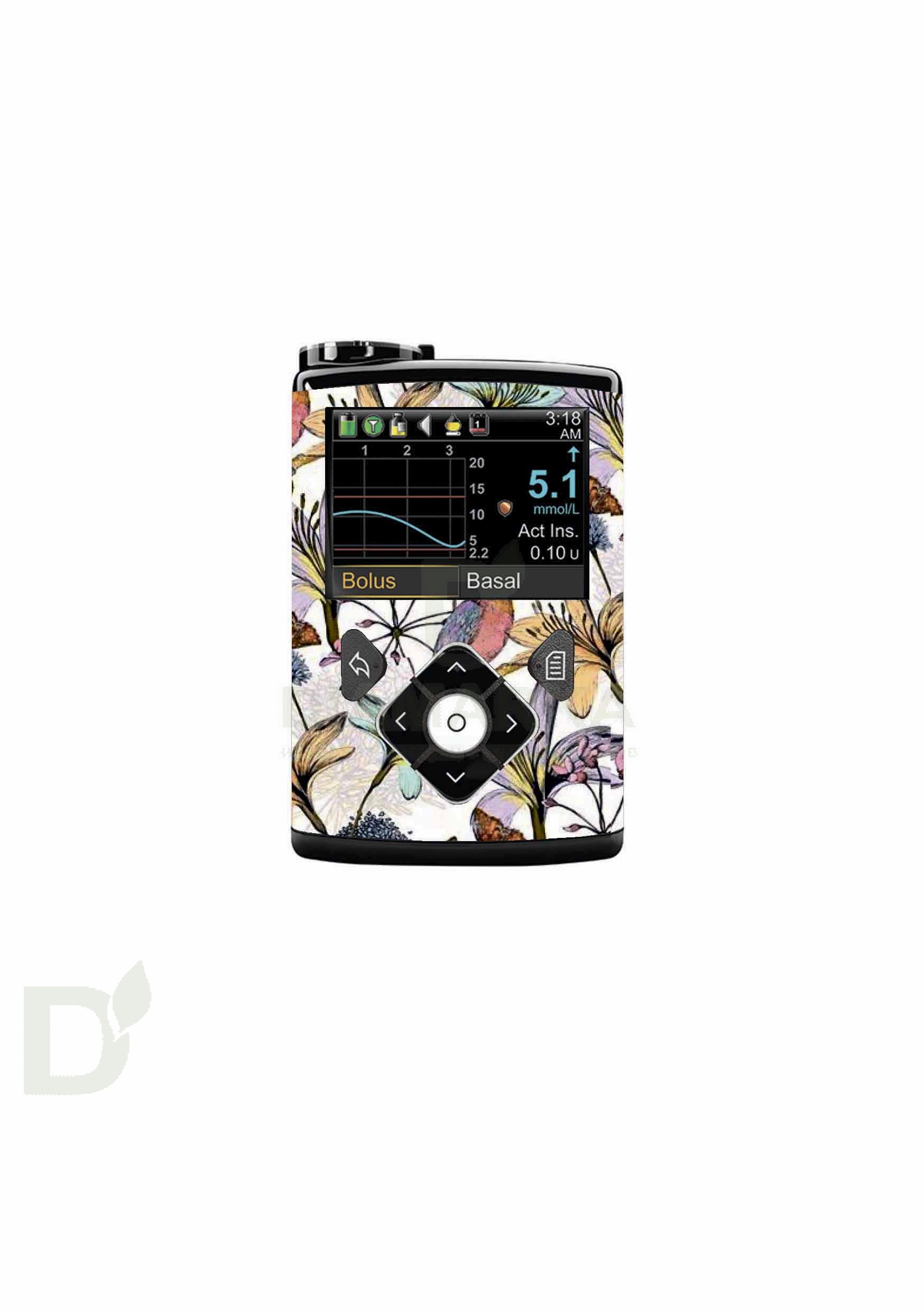 Наклейка на инсулиновую помпу Медтроник 640G, 720G, 740G и 780G