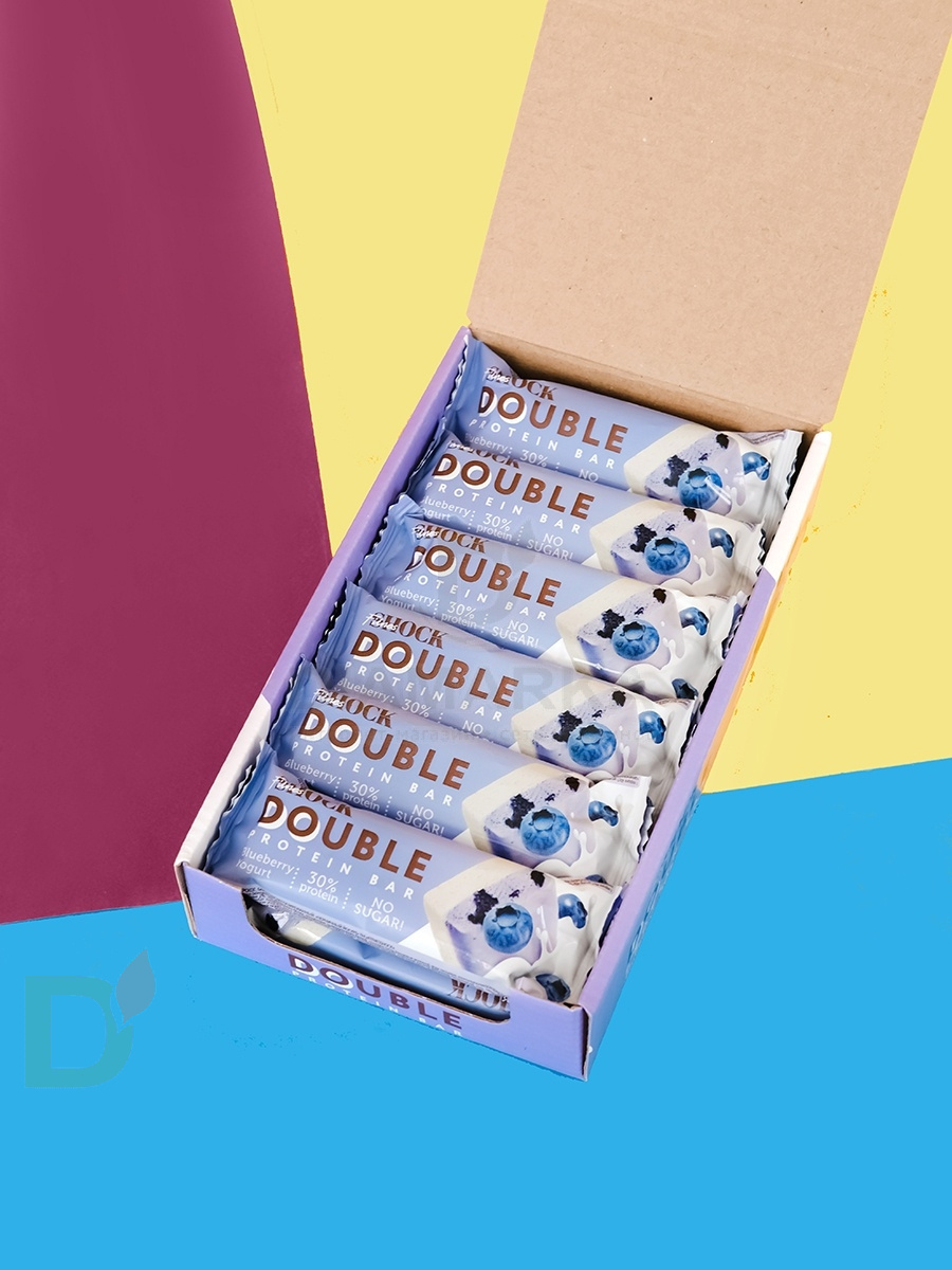 Батончик протеиновый FitnesShock Черничный йогурт 40гр. в Хабаровске