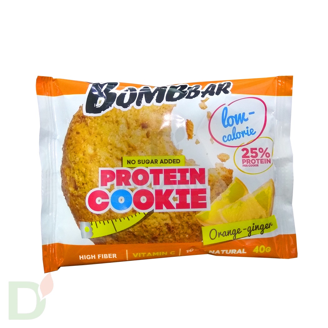 Печенье Bombbar Апельсин-имбирь 40гр.