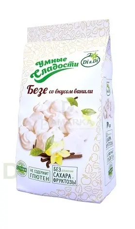 Безе без сахара Умные сладости Ваниль 70гр. в Хабаровске