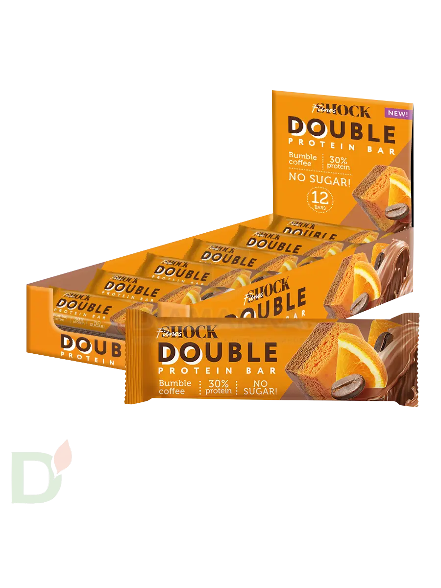 Батончик протеиновый FitnesShock Апельсиновый кофе 40гр. в Хабаровске