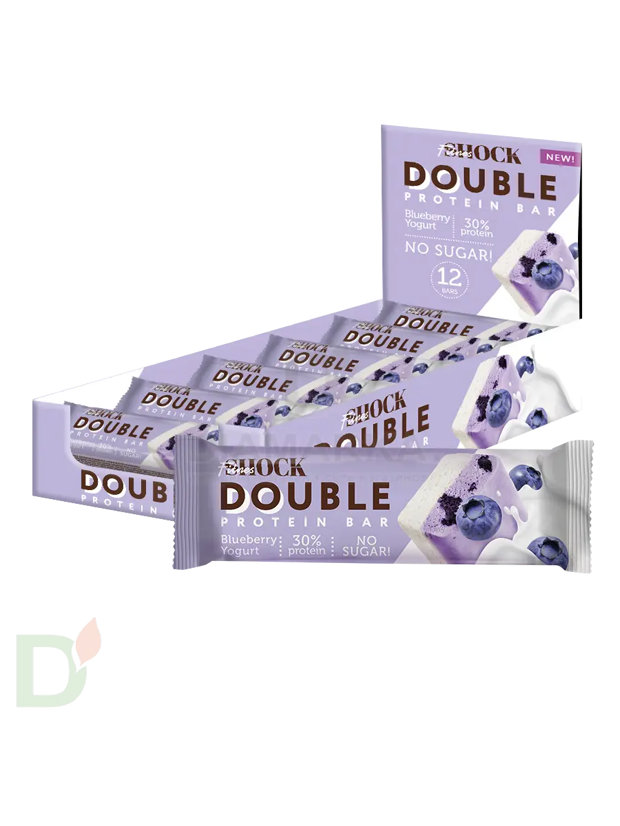 Батончик протеиновый FitnesShock Черничный йогурт 40гр. в Хабаровске