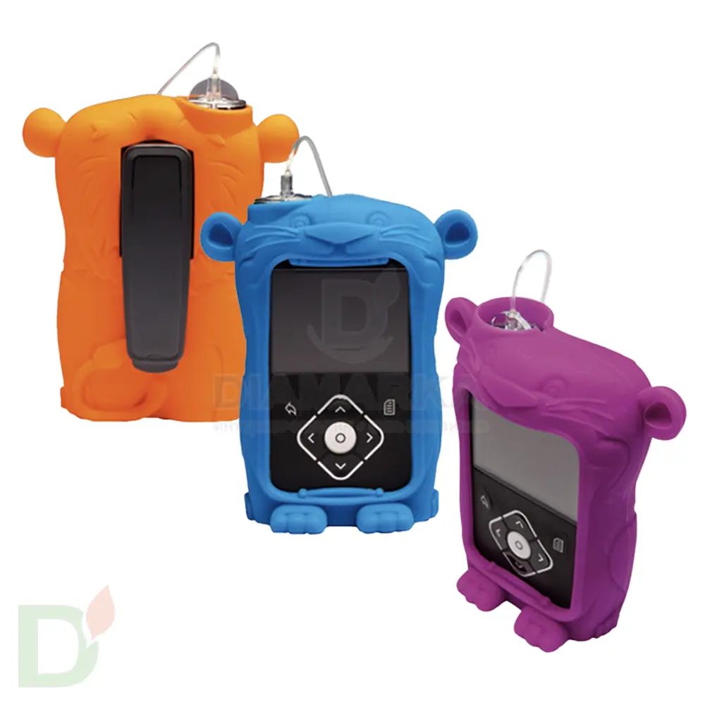 Чехол для помпы АСС-861 KIDS силиконовый (фиолетовый, оранжевый, синий)