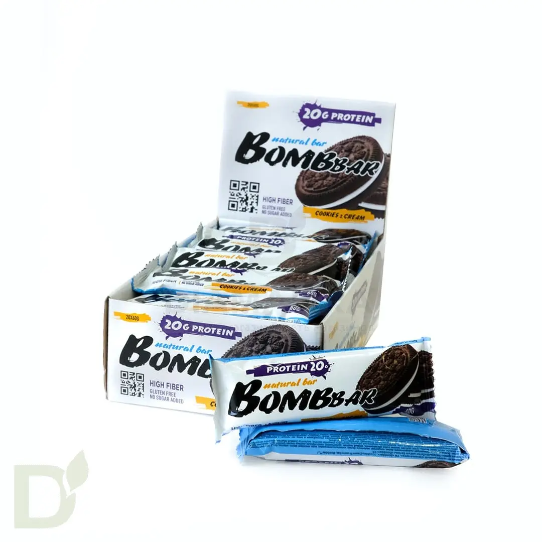 Батончик BOMBBAR Печенье с кремом 60 гр. в Хабаровске