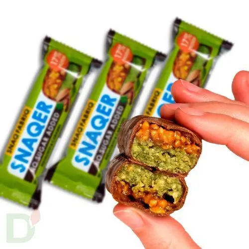 Батончик Snaq Fabriq глазированный Фисташка и карамель 50гр. в Хабаровске